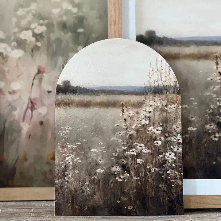 Mabel Print Arch: Vintage Canvas, Size: 7"x10"