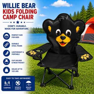 Willie Bear | Folding Kids Camp Chair