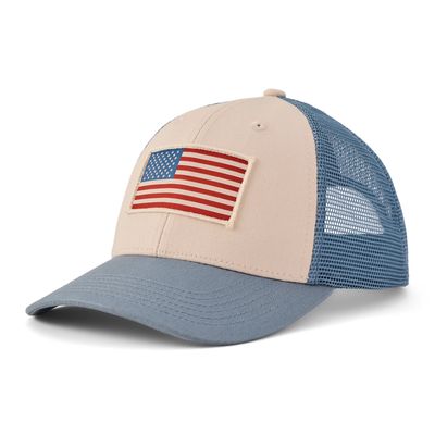 Adult Clean Flag Trucker