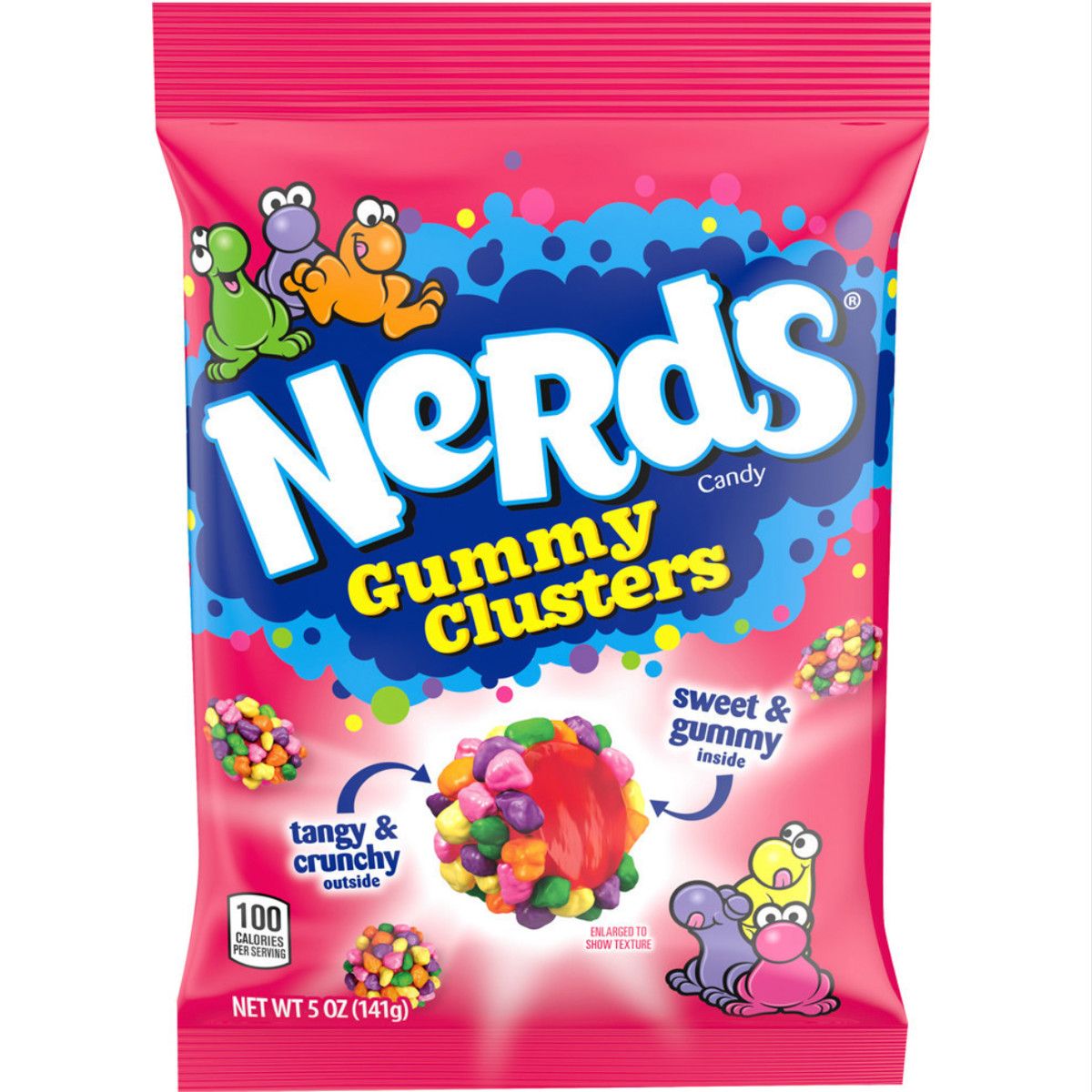 Nerds Gummy Clusters Rainbow 5 oz