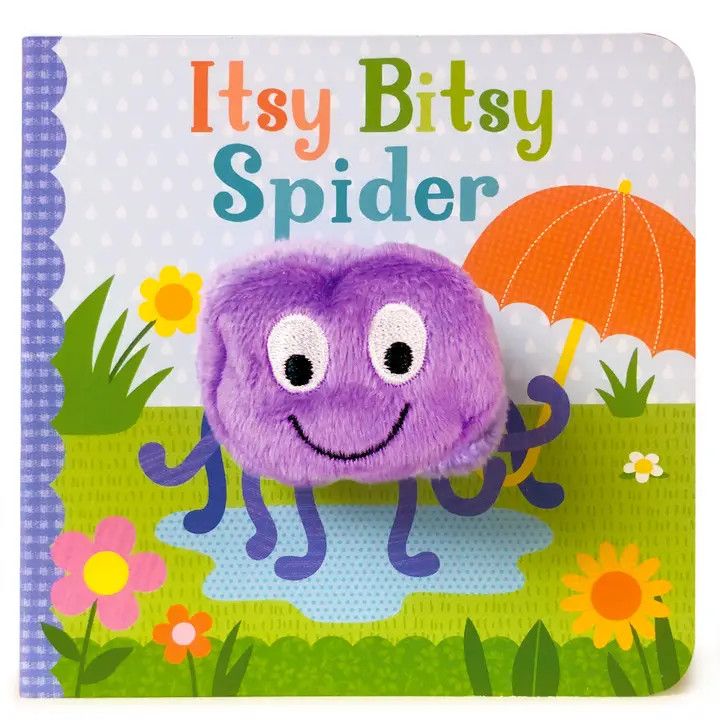 Itsy Bitsy Spider Puppet Book