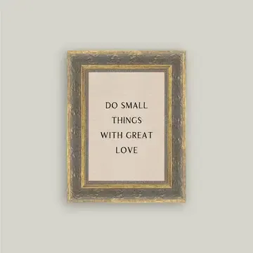 Do Small Things