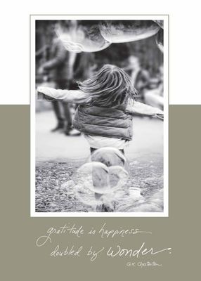 Gratitude is happiness doubles by wonder. - Mother's Day Card