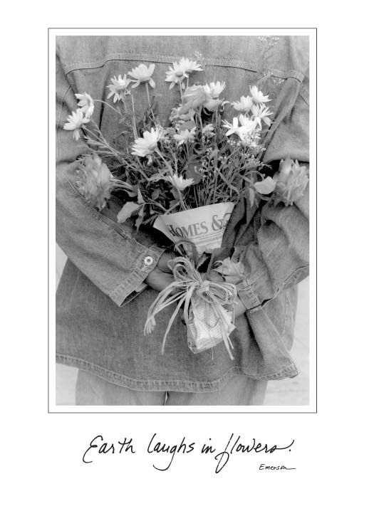 Earth laughs in flowers. - Birthday Card