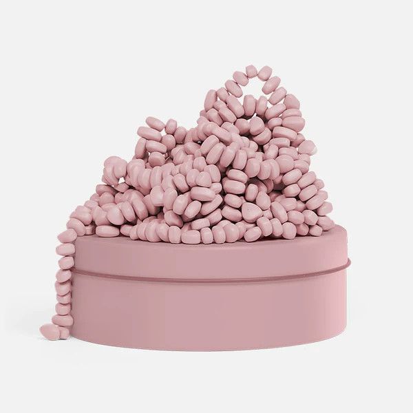 Speks Mini Crags - Magnetic, Color: Rose