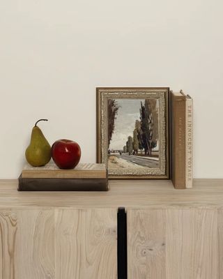 European Tree Lane Vintage Framed Wall Art 8x10