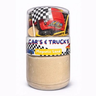 Play Play Dough Cars &amp; Trucks Sand Jar  