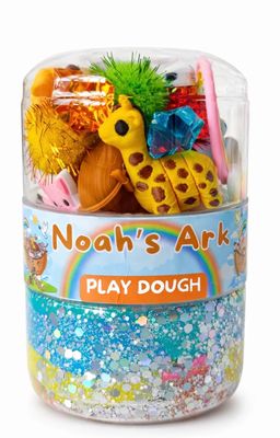 Play Play Dough Noah's Ark Sensory Jar 