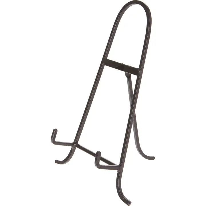 Wrought Iron Easel 11" H x 7.75" W x 5.5" D