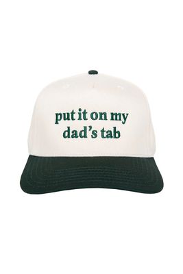 Put It On My Dad's Tab Vintage Trucker Hat