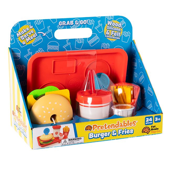 Pretendables Burger &amp; Fries Set