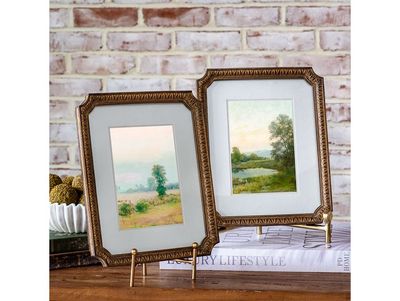 Antique Gold Frame Landscape Art Print