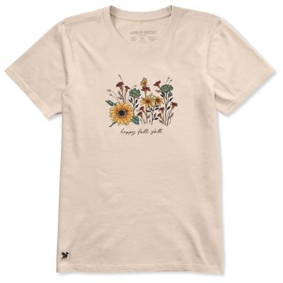 Women's Happy Fall Wildflowers Tee