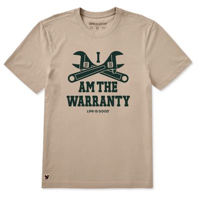 Life is Good Men's I Am The Warranty Crusher Tee