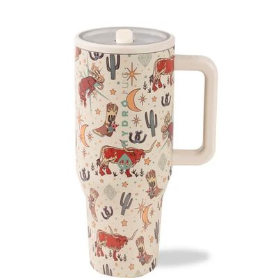 Rodeo Western HydroJug 32 oz Traveler Tumbler