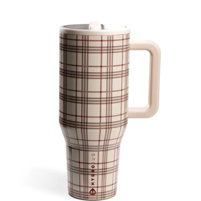 Blair HydroJug 32 oz Traveler Tumbler Plaid