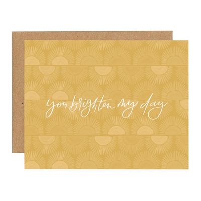 Brighten My Day Greeting Card