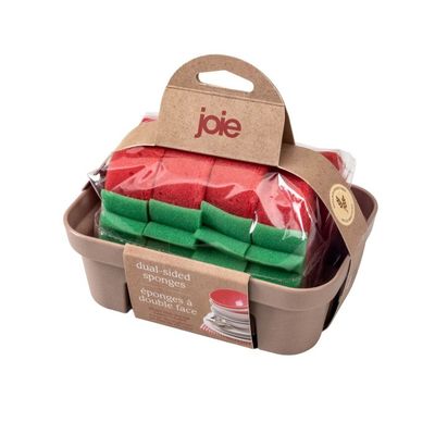 Joie Tomato-Shaped Kitchen Sponge 4 pk