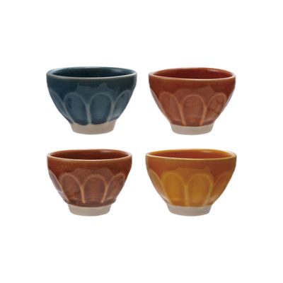 Reactive Glaze Stoneware Pinch Pot