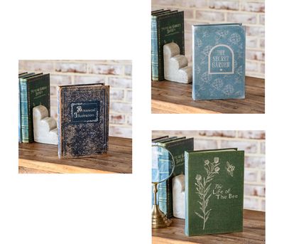Decorative Linen Notebook – 8.4”