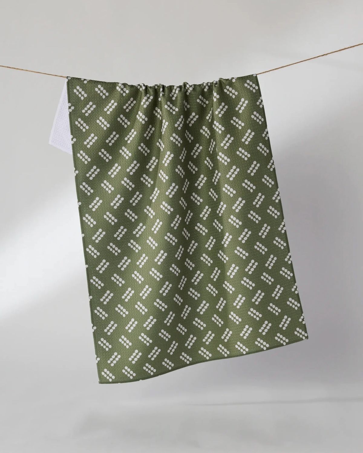 Wick Geometry Tea Towel