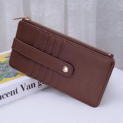 Saige Slim Cardholder Wallet - Mocha