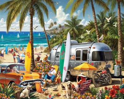 Beach Adventure - 1000 Piece Jigsaw Puzzle