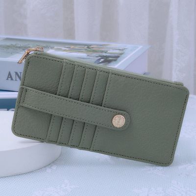 Saige Slim Cardholder Wallet - Sage