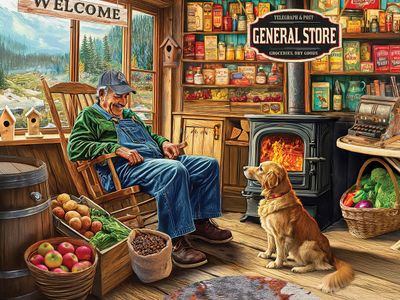 The General Store - 500 Piece Jigsaw Puzzle