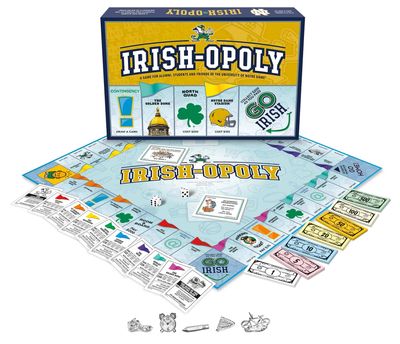 Irish-Opoly Notre Dame Game