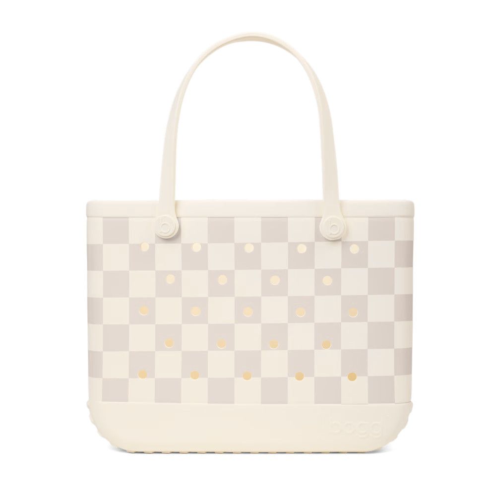 Original Bogg Bag Checkered Coconut/Mushroom