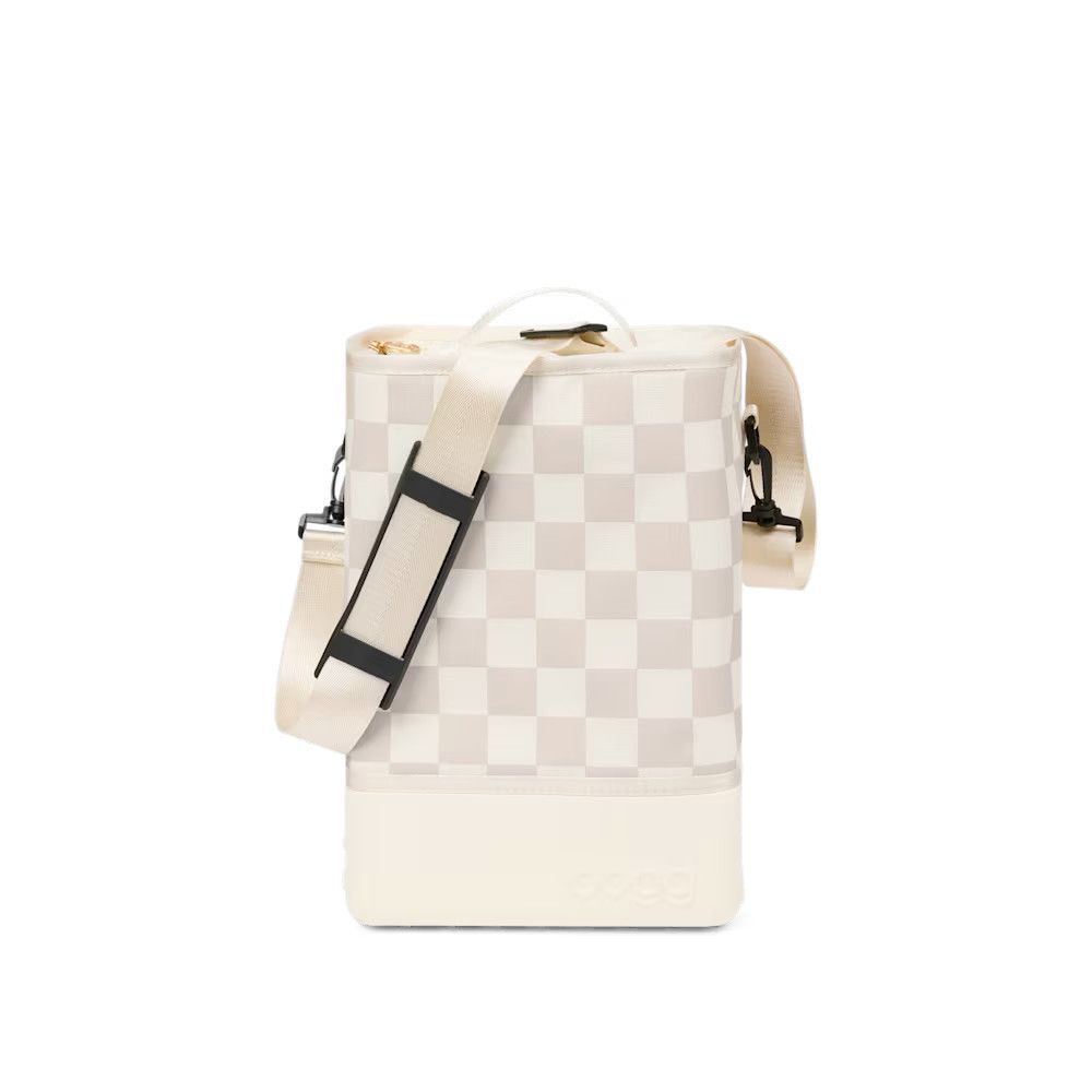 Bogg Brrr Half Cooler Checkered Coconut/Mushroom