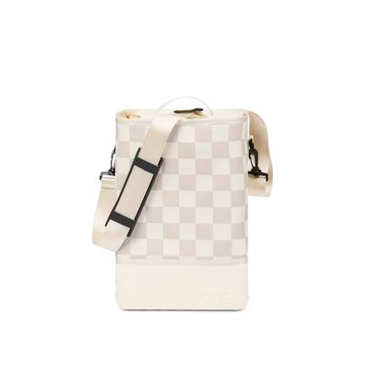 Bogg Brrr Half Cooler Checkered Coconut/Mushroom