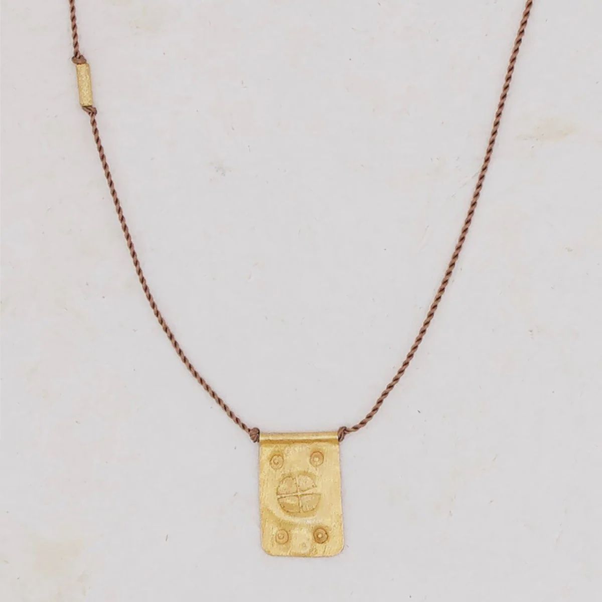 Rectangle Talisman Necklace
