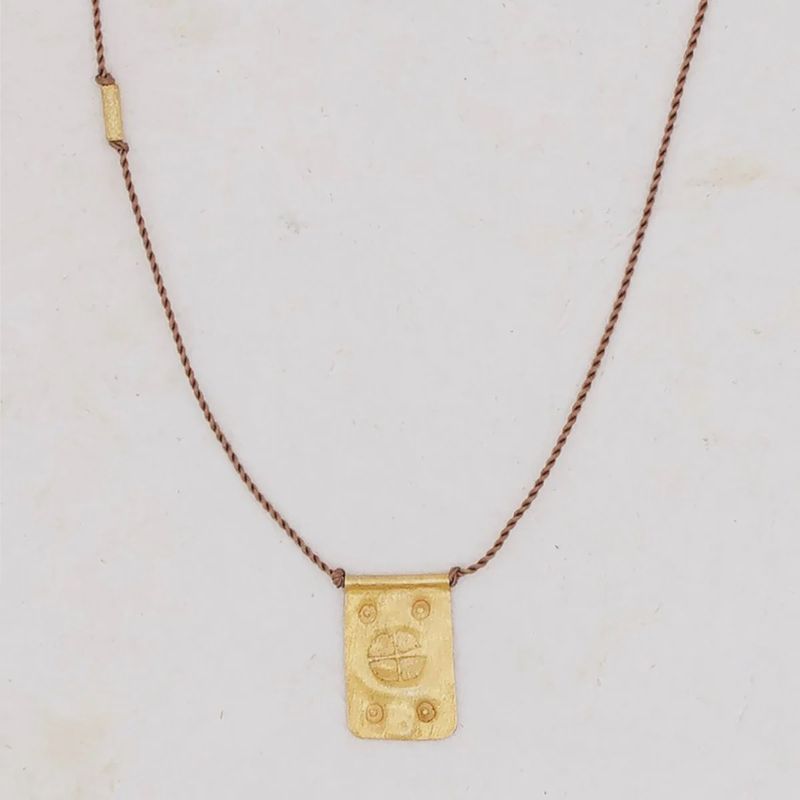Rectangle Talisman Necklace