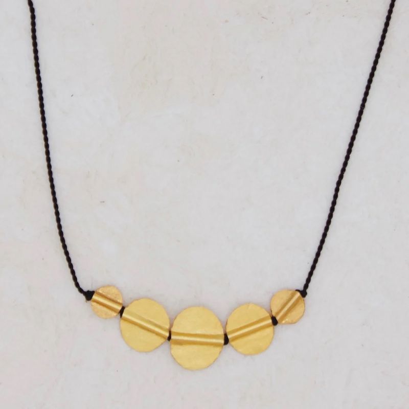 5 COIN TALISMAN NECKLACE