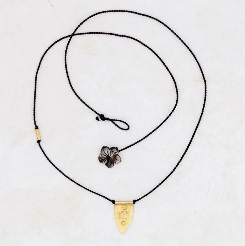 River Song - Shield Talisman Necklace
