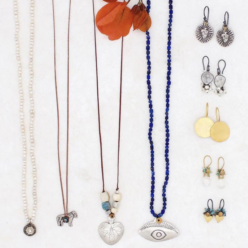 River Song - Seeing Eye on Lapis Necklace