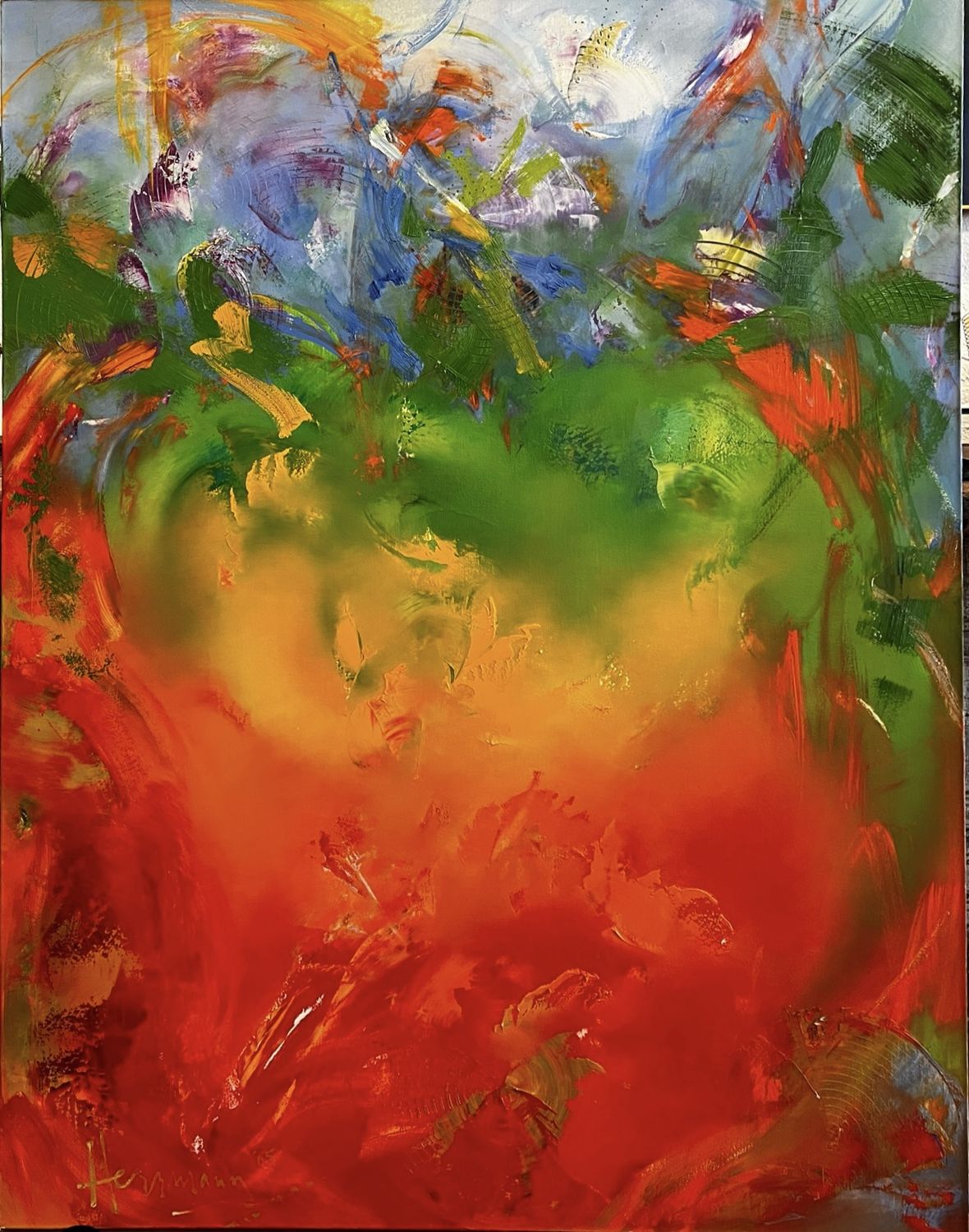 Coming Home 46&quot;x58&quot; - Dina Herrmann
