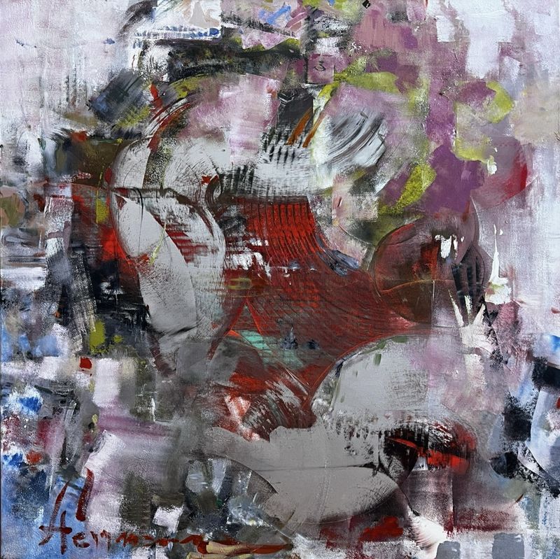The Ruination 36&quot;x36&quot; - Dina Herrmann