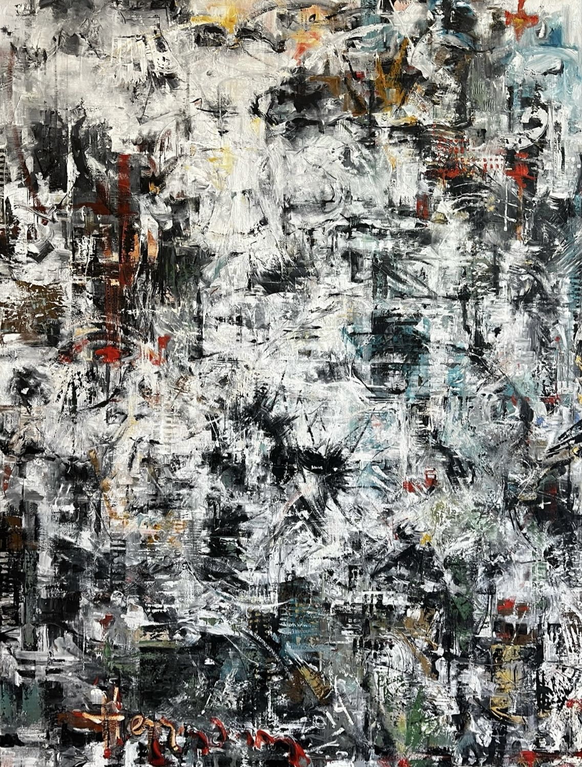 Discussions With The Light 68&quot;x52&quot; - Dina Herrmann