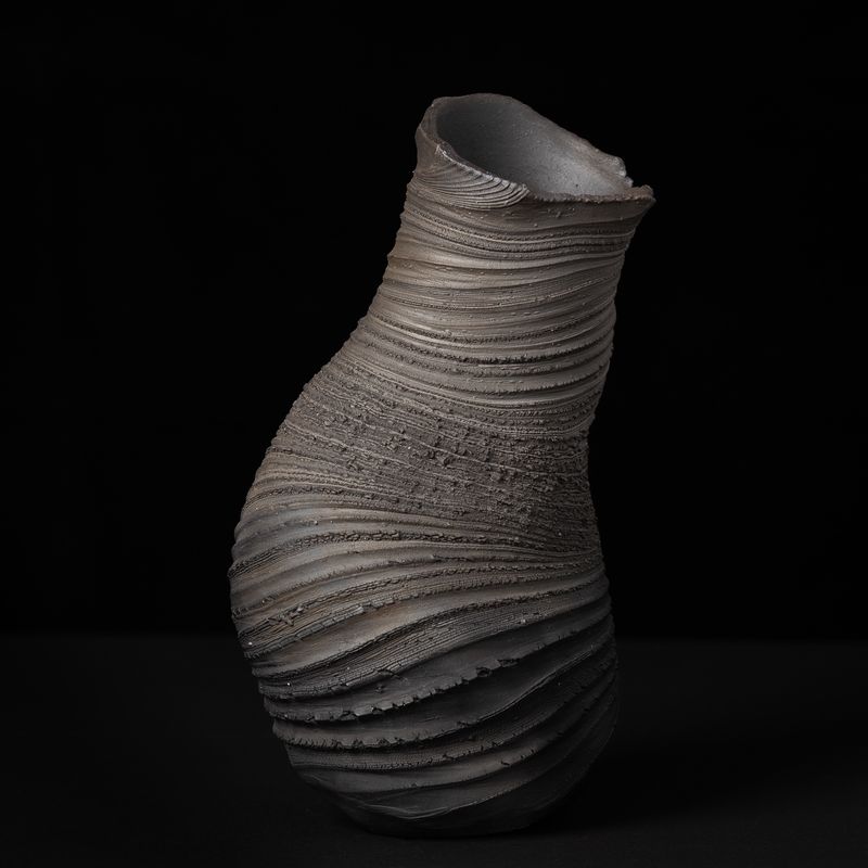 Tall Spiral Vessel - Kazuya Ishida - KIG-12