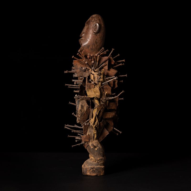Vintage African Nkisi Nkondi