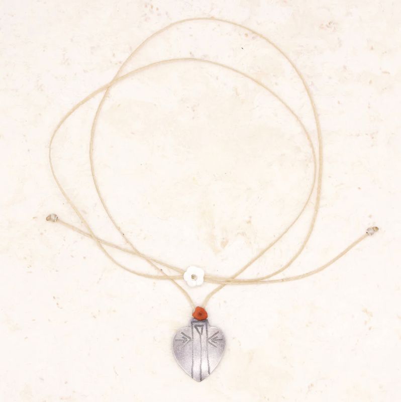 River Song - Tree of Life Silver Milagro Necklace