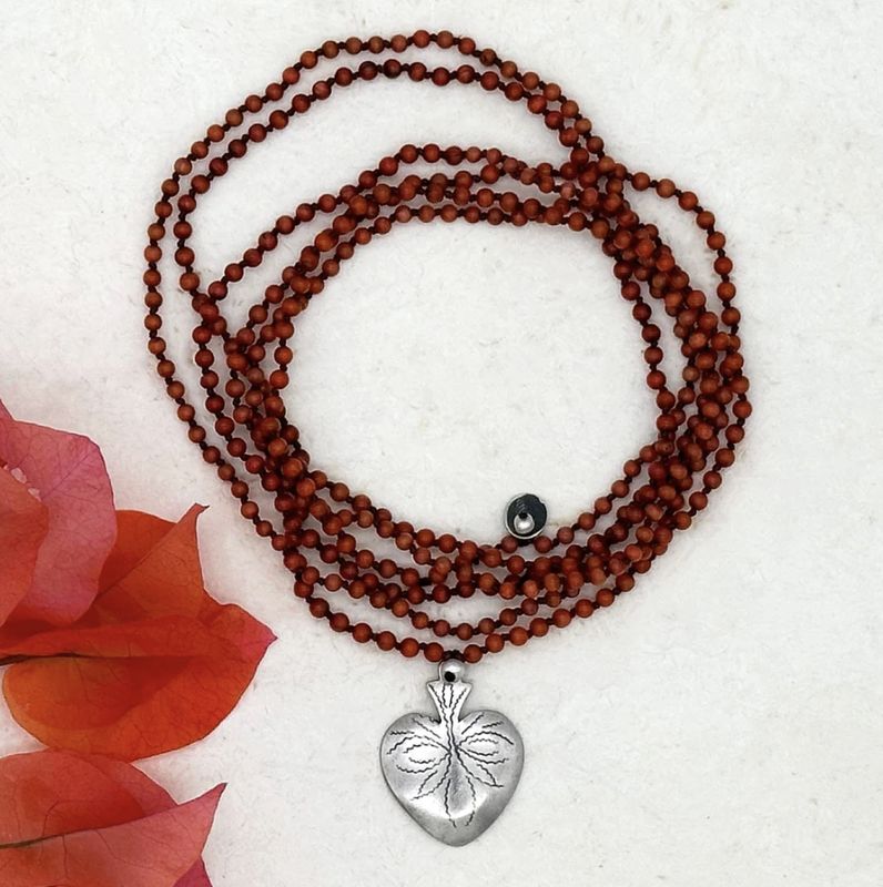 River Song - Antique Knotted Red Coral Necklace