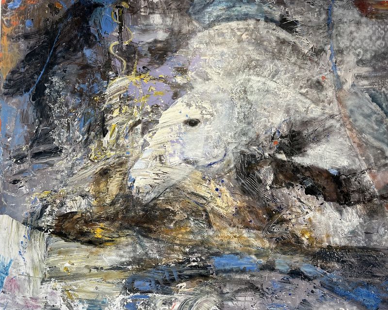 Wind Horse 47" x 60" - Randall Lagro