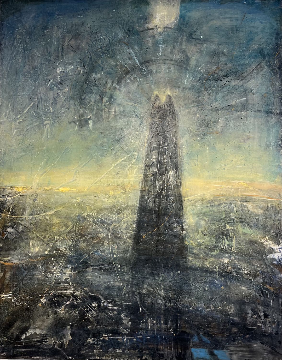 Tower of Song 50" x 40" - Randall Lagro