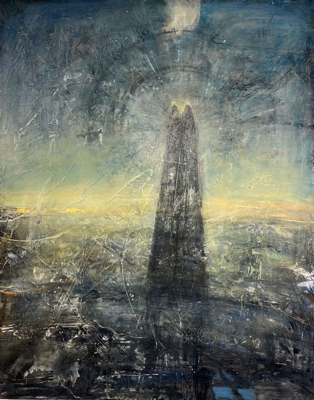 Tower of Song 50" x 40" - Randall Lagro