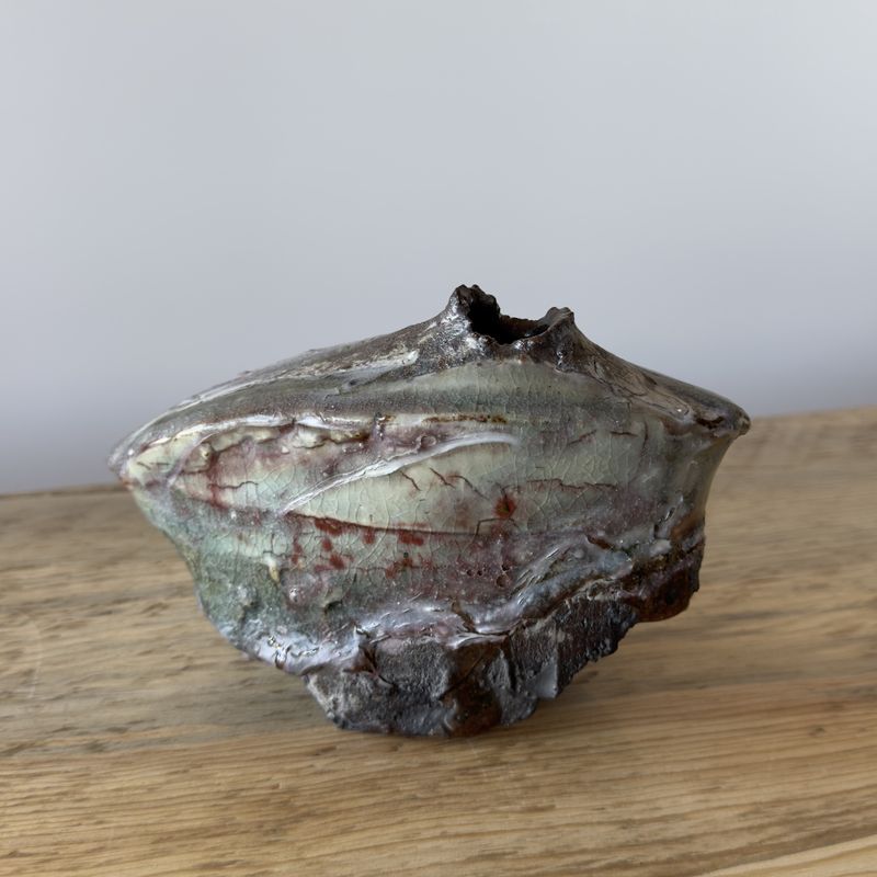 Margaret Curtis - Wide Ceramic Bottle