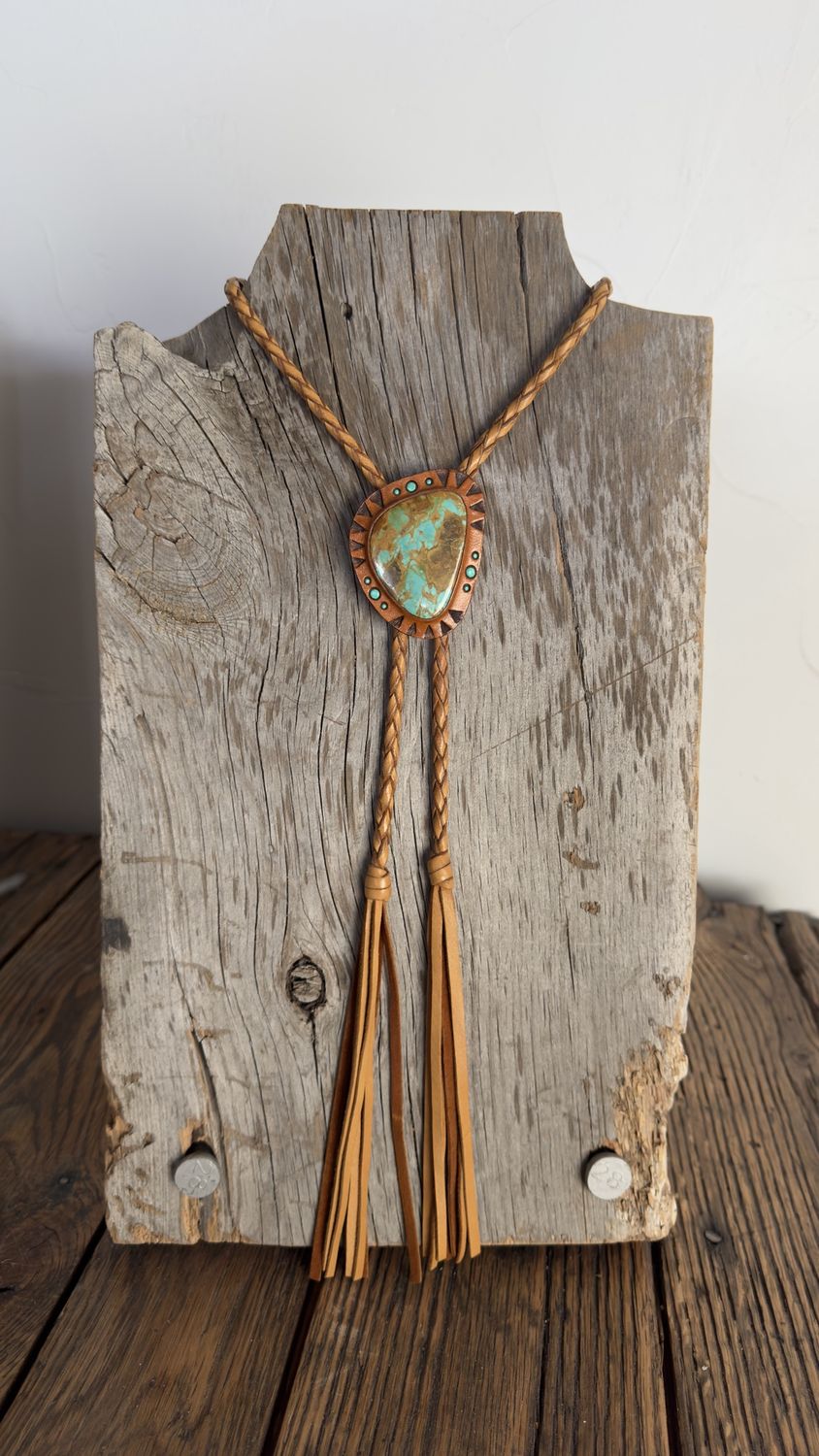 Royston Turquoise Bolo Tie - KH